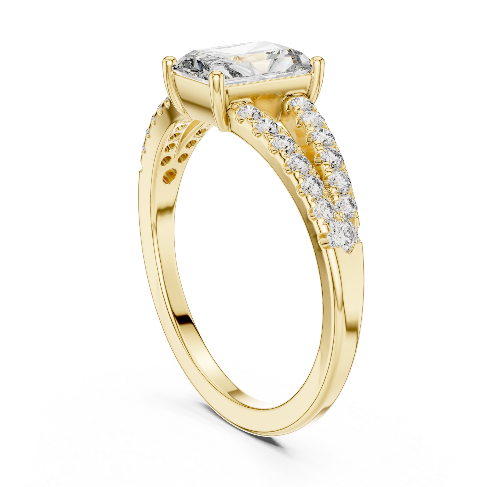  Gold Lumina Crest Boundless Promise Band Left View