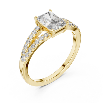 Gold Lumina Crest Boundless Promise Band Right View