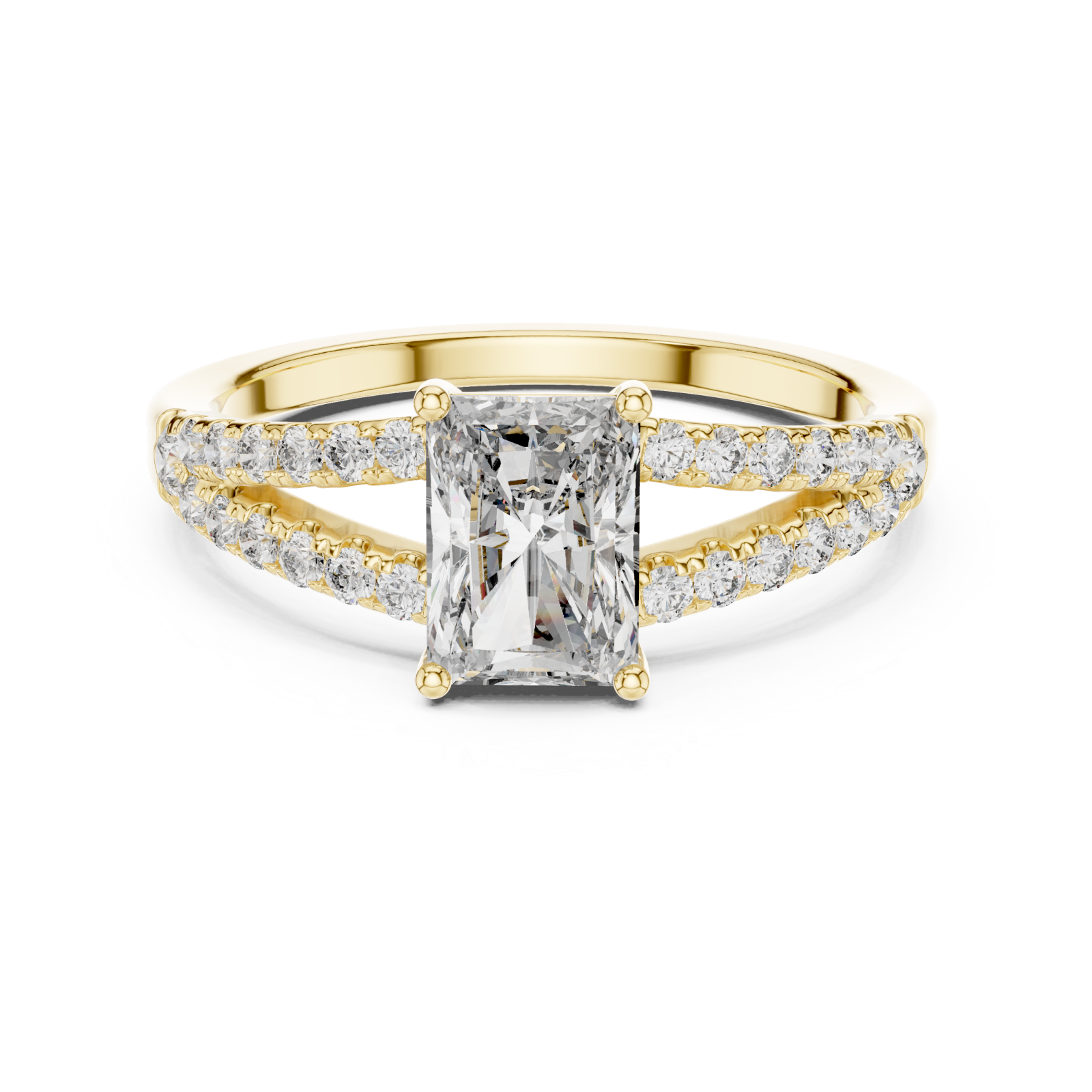  Gold Lumina Crest Boundless Promise Band Front View