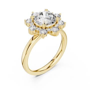 Gold Enchanted Morning Dew Band Right View