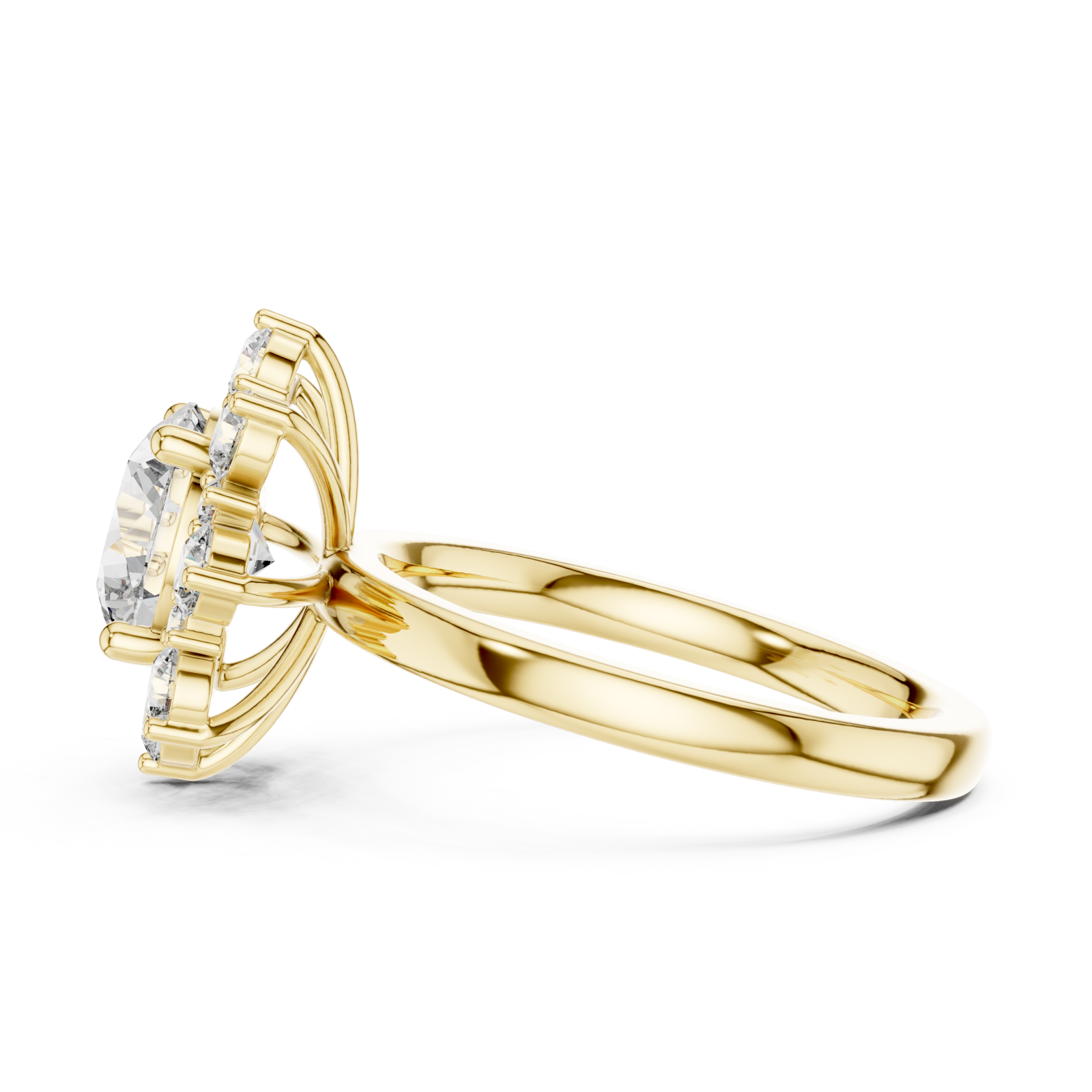 Gold Enchanted Morning Dew Band Side View