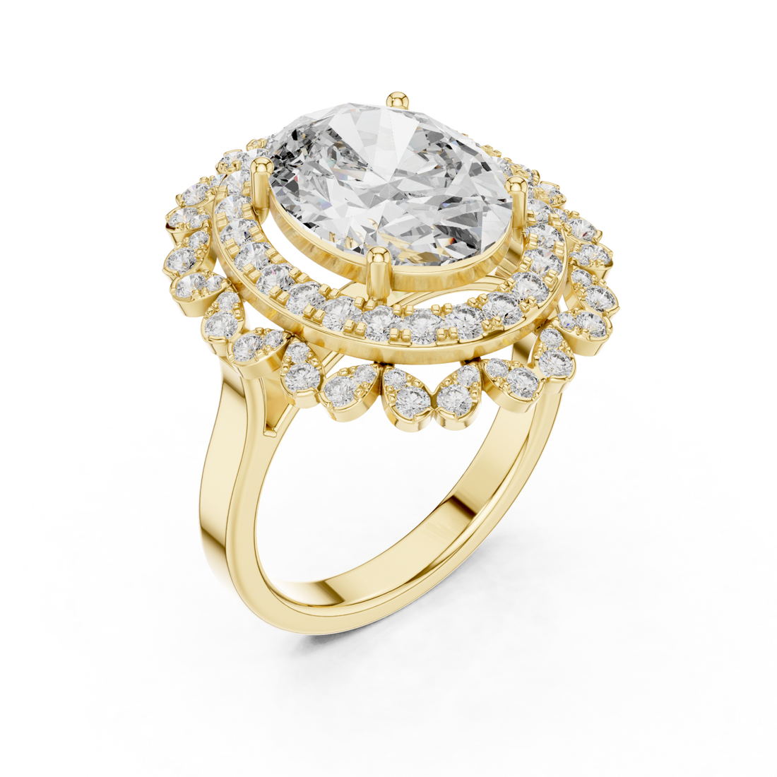 Gold Twilight Aura Enchantress Ring Right View