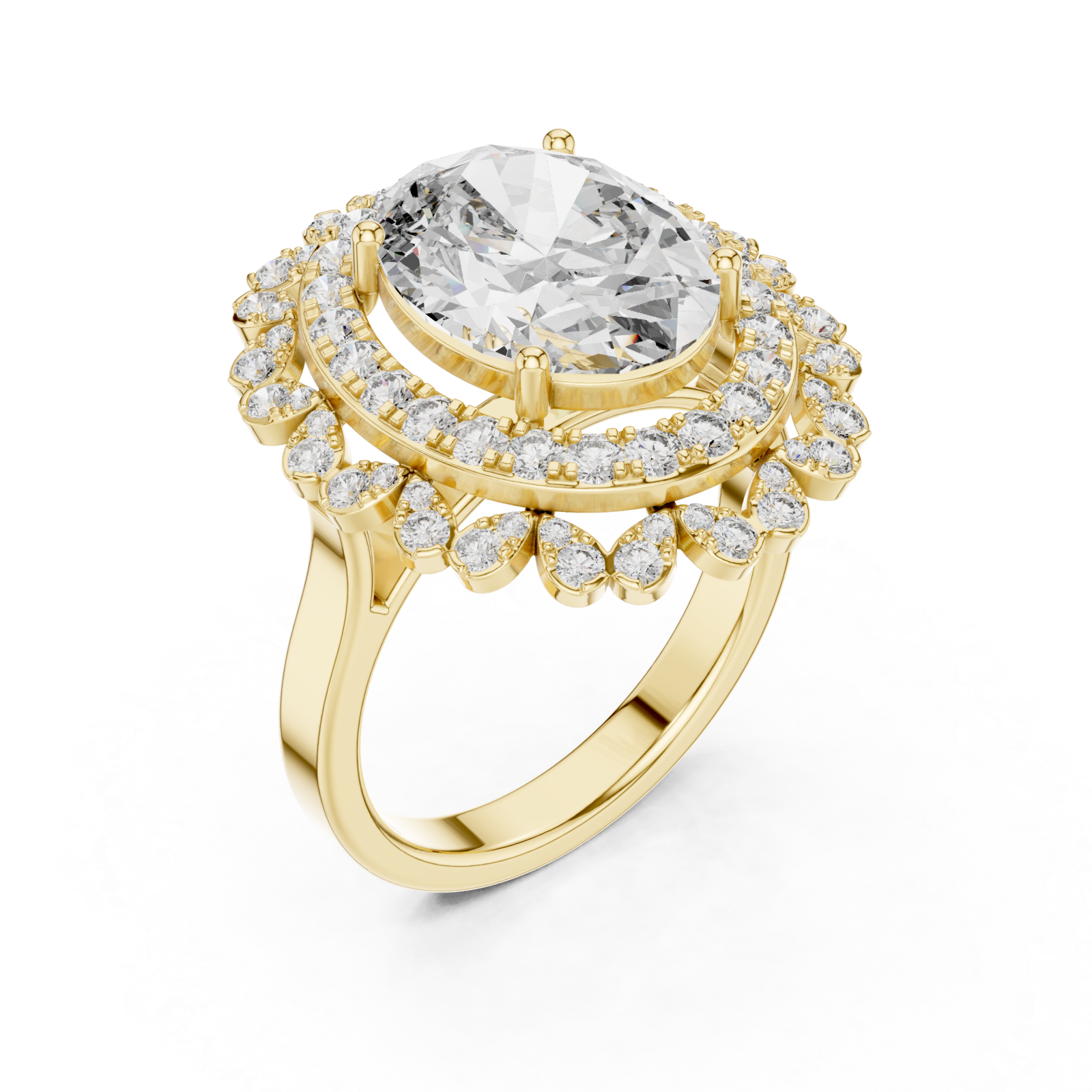 Gold Twilight Aura Enchantress Ring Right View