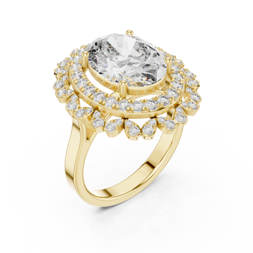 Gold Twilight Aura Enchantress Ring Right View