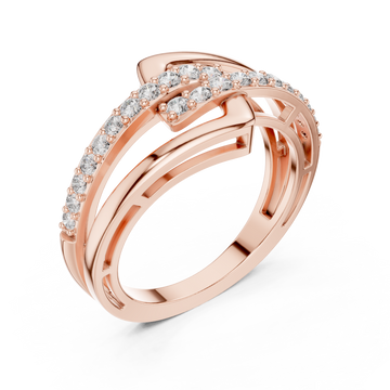  Rose Gold Twilight Motion Luxe Statement Band Right View