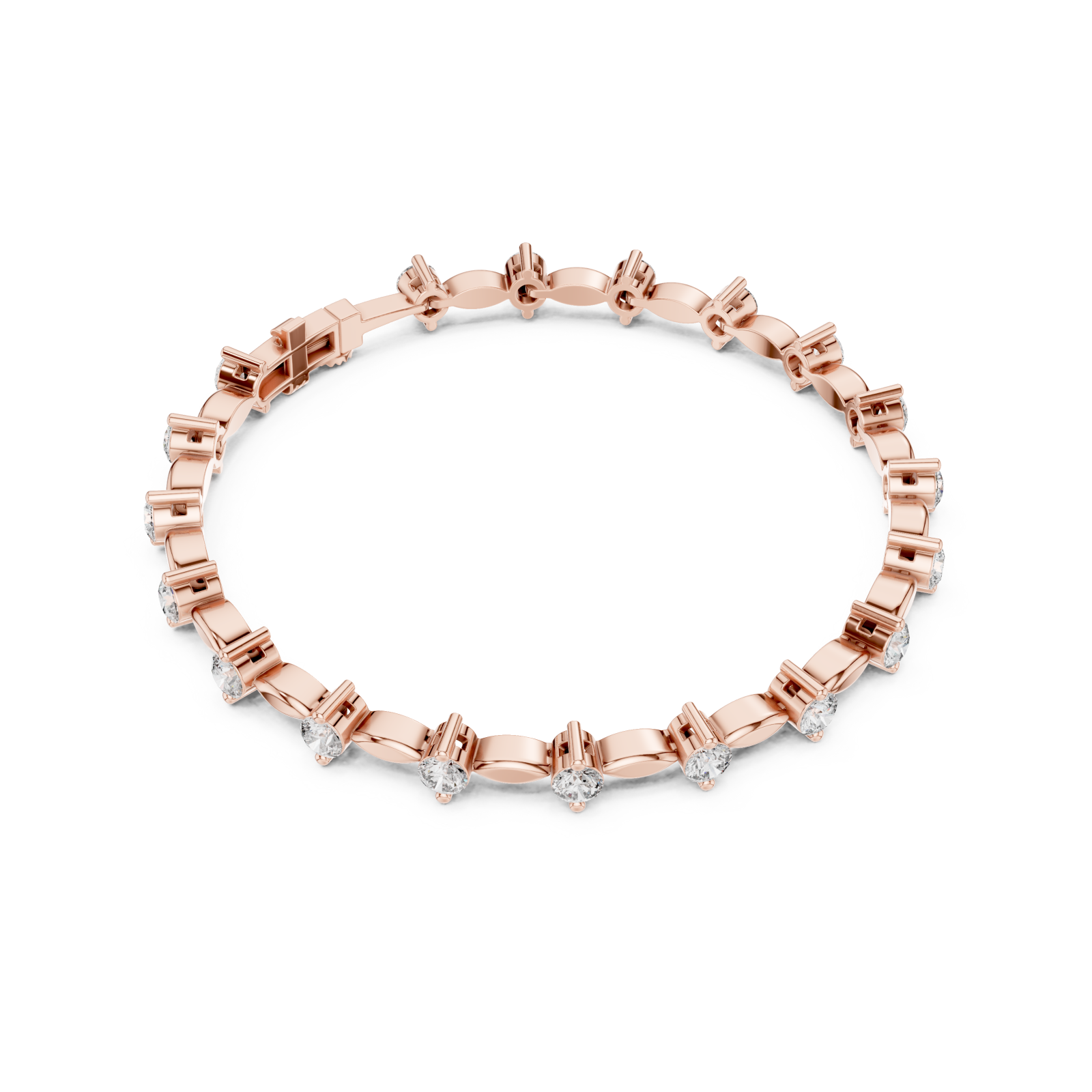 Rose Gold Pure Harmony Signature Piece Front View