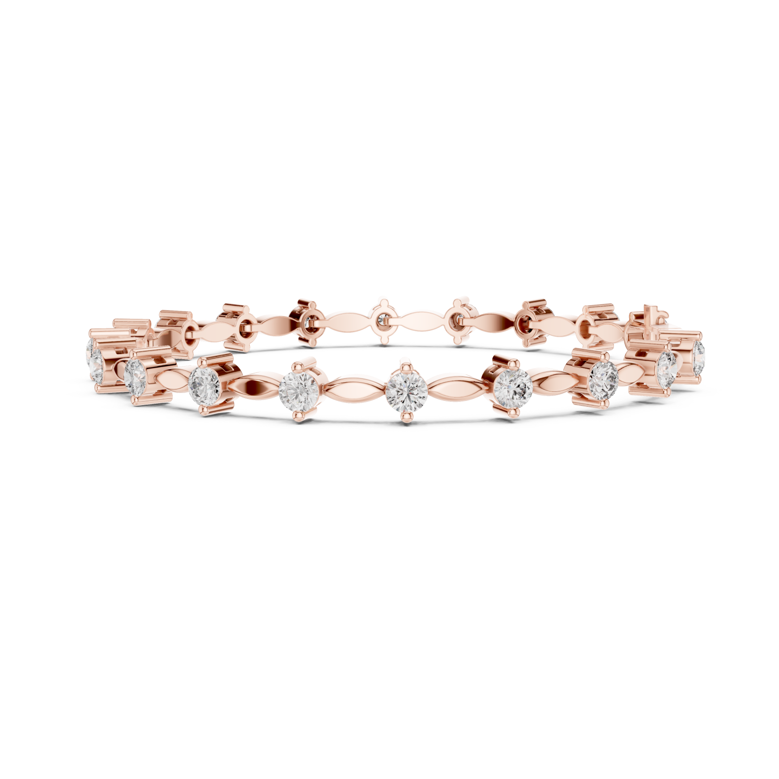  Rose Gold Pure Harmony Signature Piece Side View