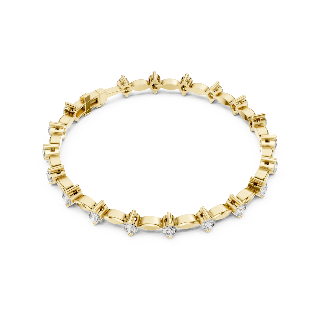 Gold Pure Harmony Signature Piece Right View