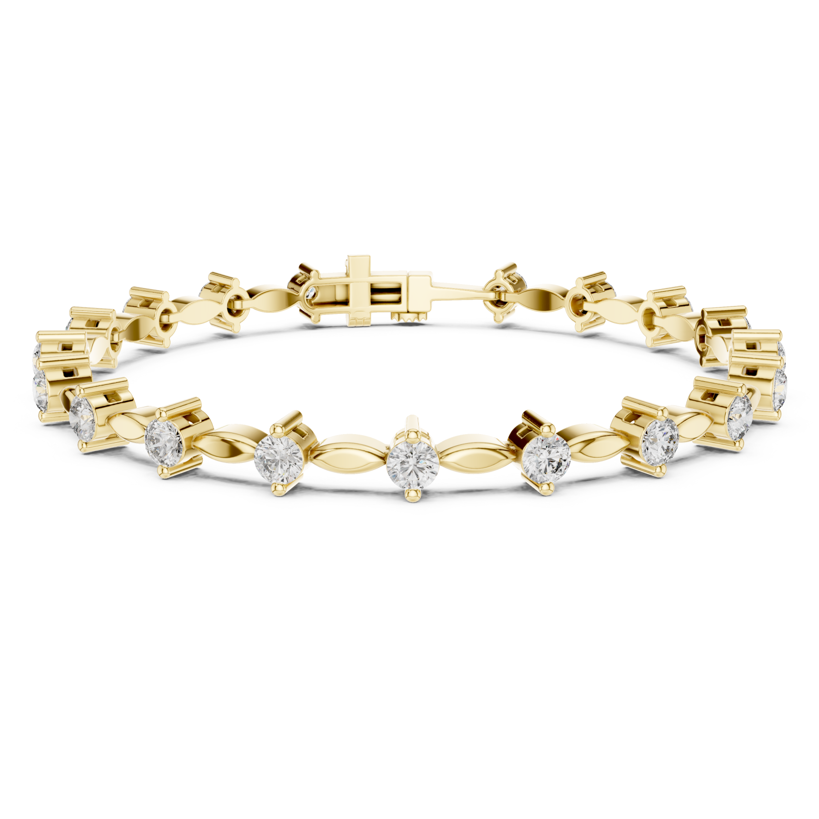 Gold Pure Harmony Signature Piece Right View