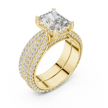 Gold Opulent Eternity Muse Masterpiece Ring Right View