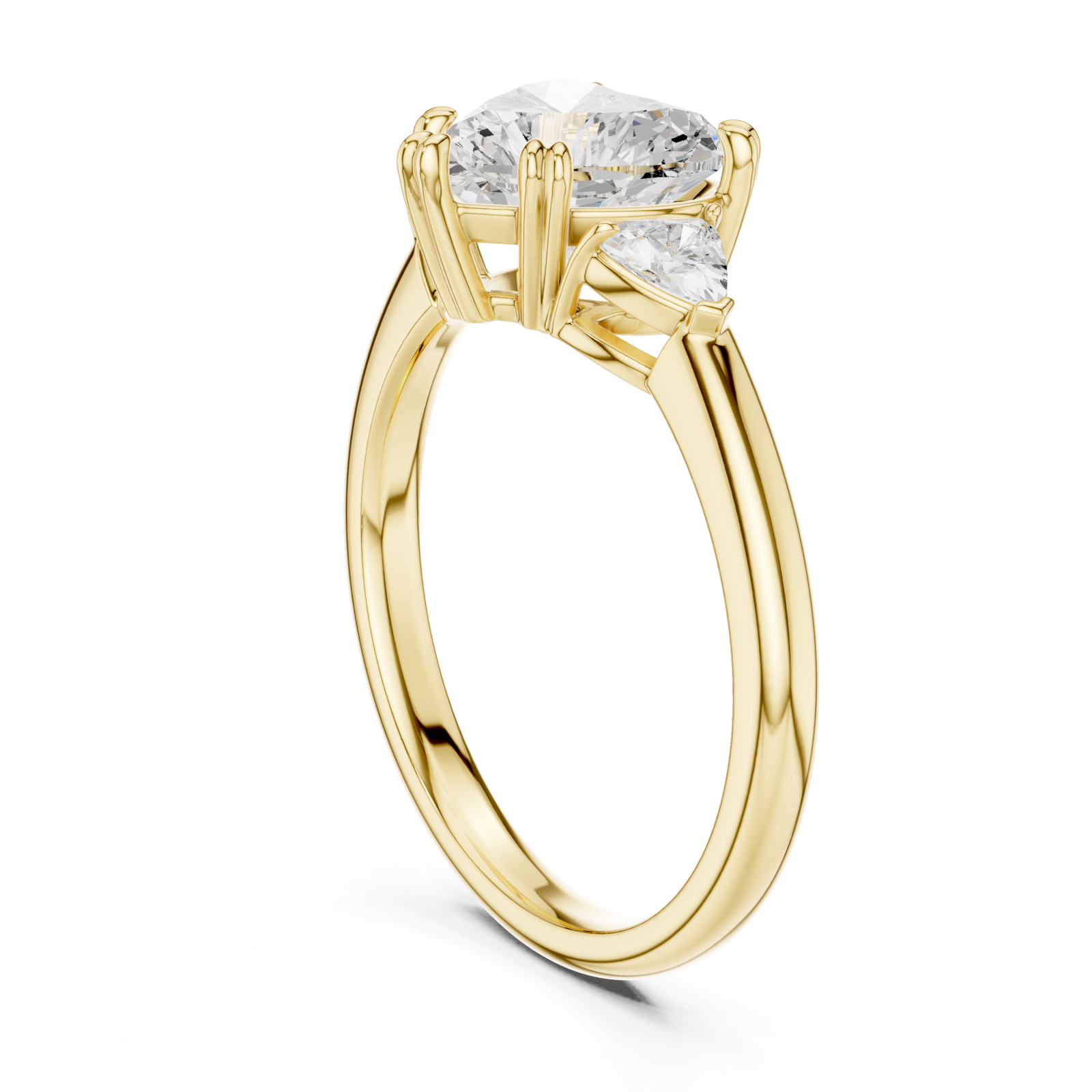  Gold Enchanted Promise Ring Left View
