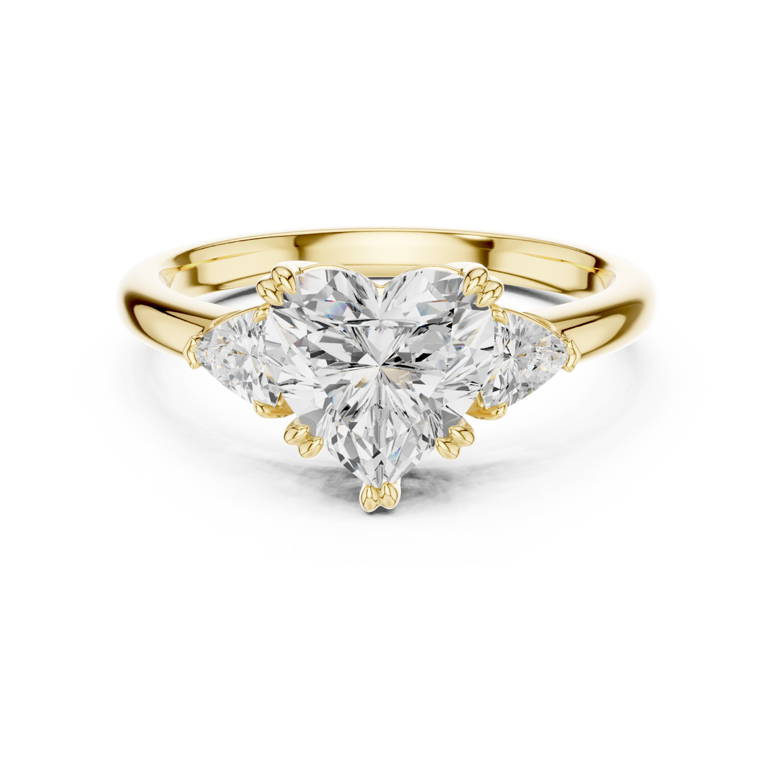 Gold Enchanted Promise Ring Right View