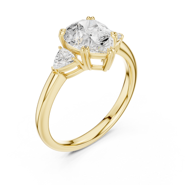 Gold Celestial Grace Trilogy Ring Right View