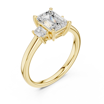 Gold Celestial Promise Elegant Ring Right View
