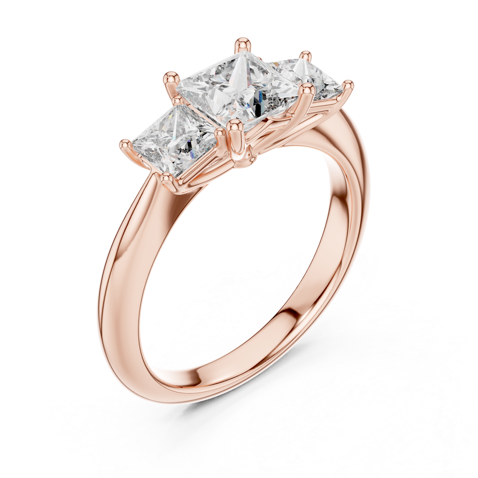  Rose Gold Eternal Grace Radiant Pledge Everlasting Ring Right View