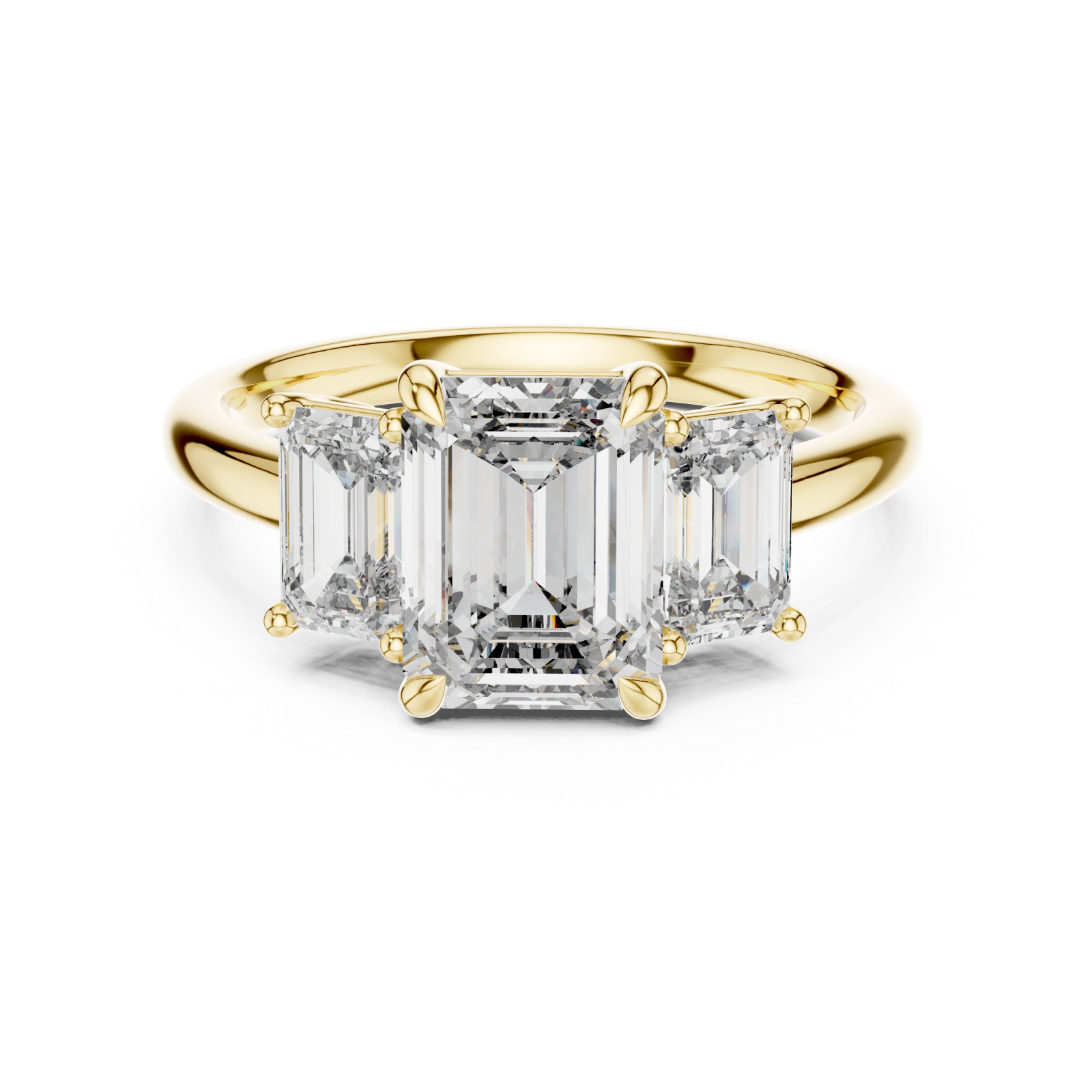  Gold Duo Grace Highlight Band Front View