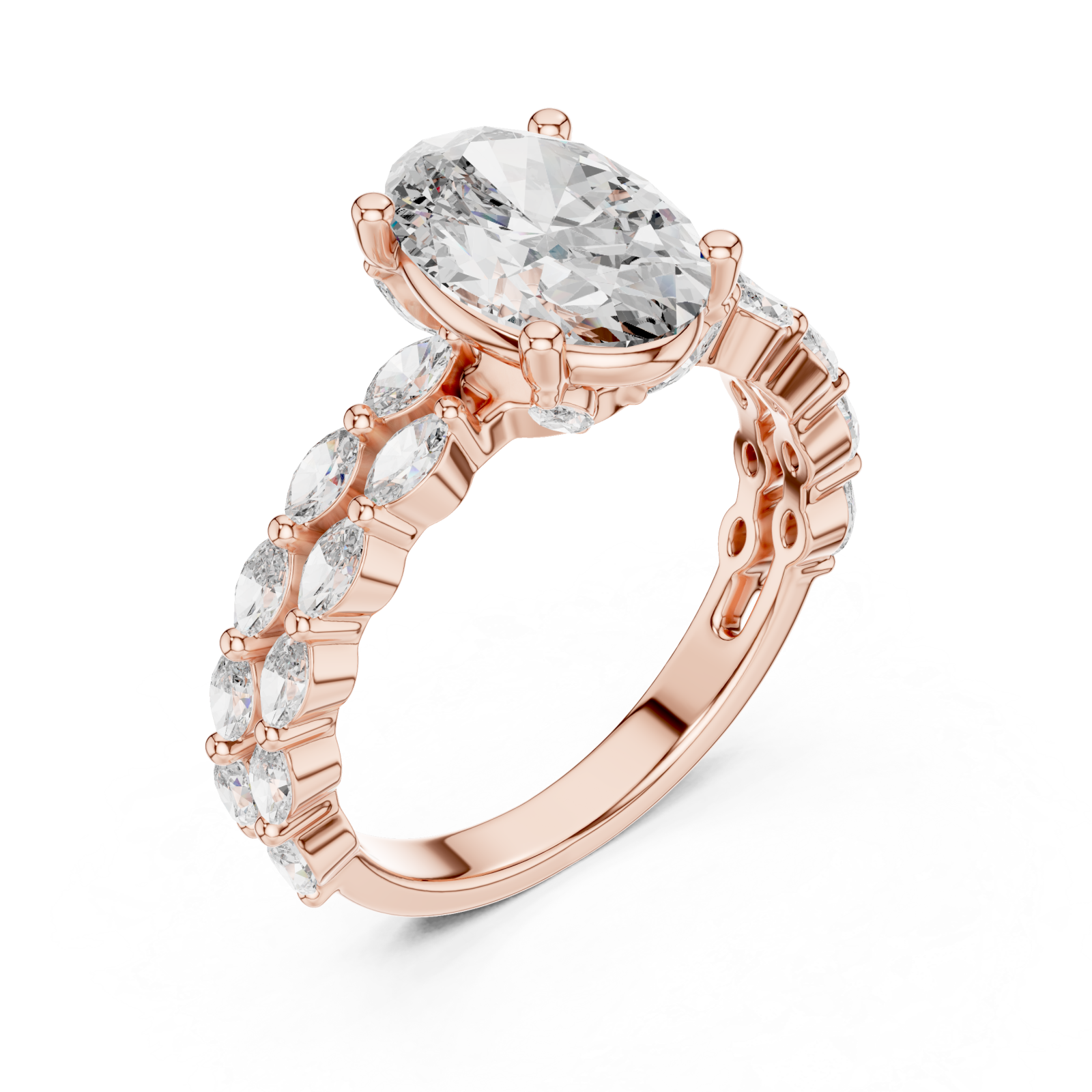  Rose Gold Eternal Whisper Tranquillity Band Right View