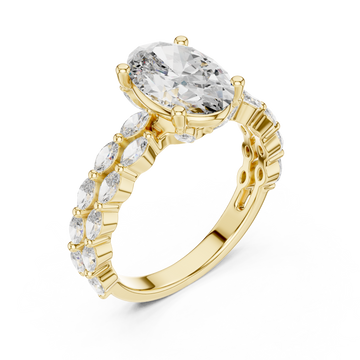 Gold Eternal Whisper Tranquillity Band Right View