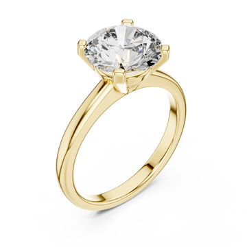 Gold Celestial Embrace Artisan Band Ring Right View