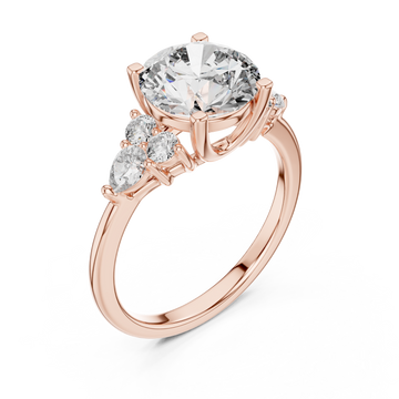  Rose Gold Royal Crest Signature Ring Right View