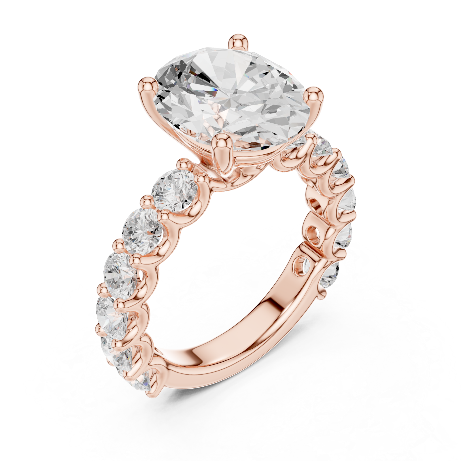  Rose Gold Celestial Grandeur Ring Right View