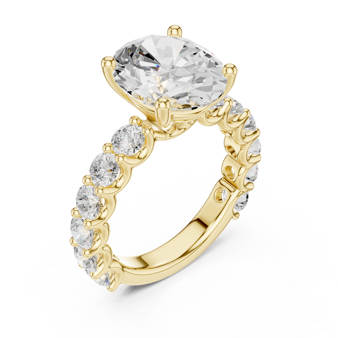 Gold Celestial Grandeur Ring Right View