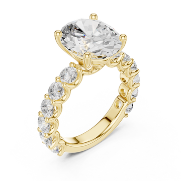 Gold Celestial Grandeur Ring Right View