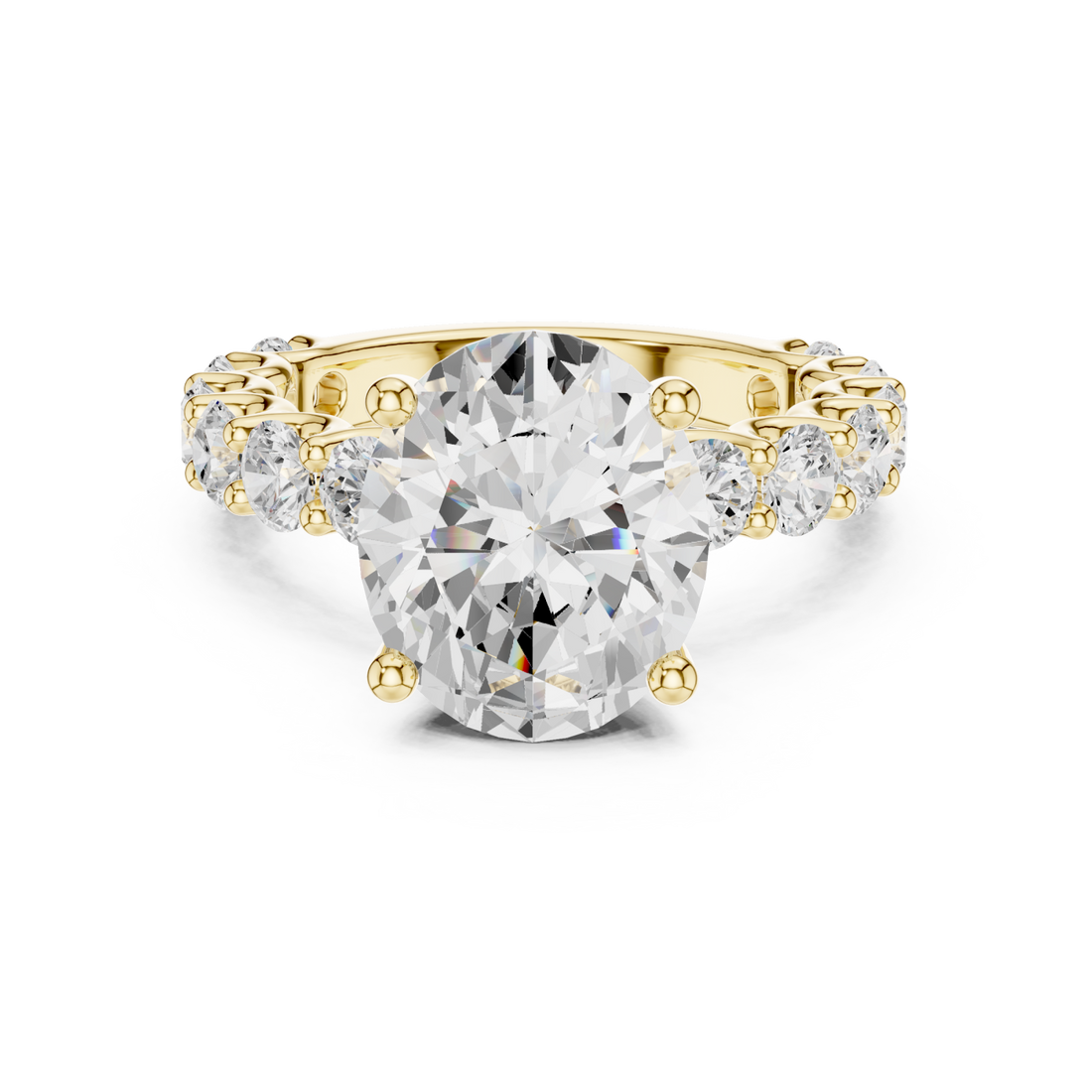 Gold Celestial Grandeur Ring Right View