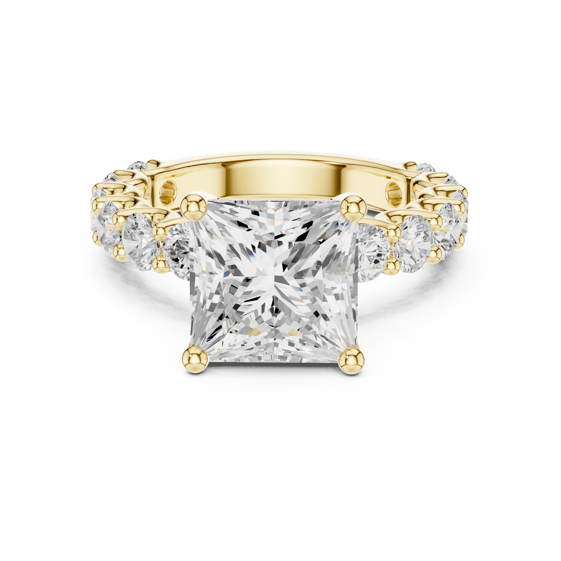 Gold Eternal Brilliance Celebration Ring Right View