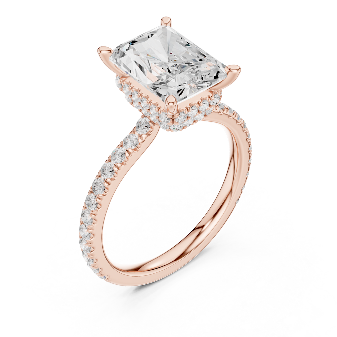  Rose Gold The Celestial Promise Embrace Ring Right View