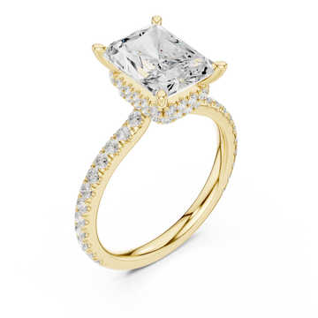 Gold The Celestial Promise Embrace Ring Right View
