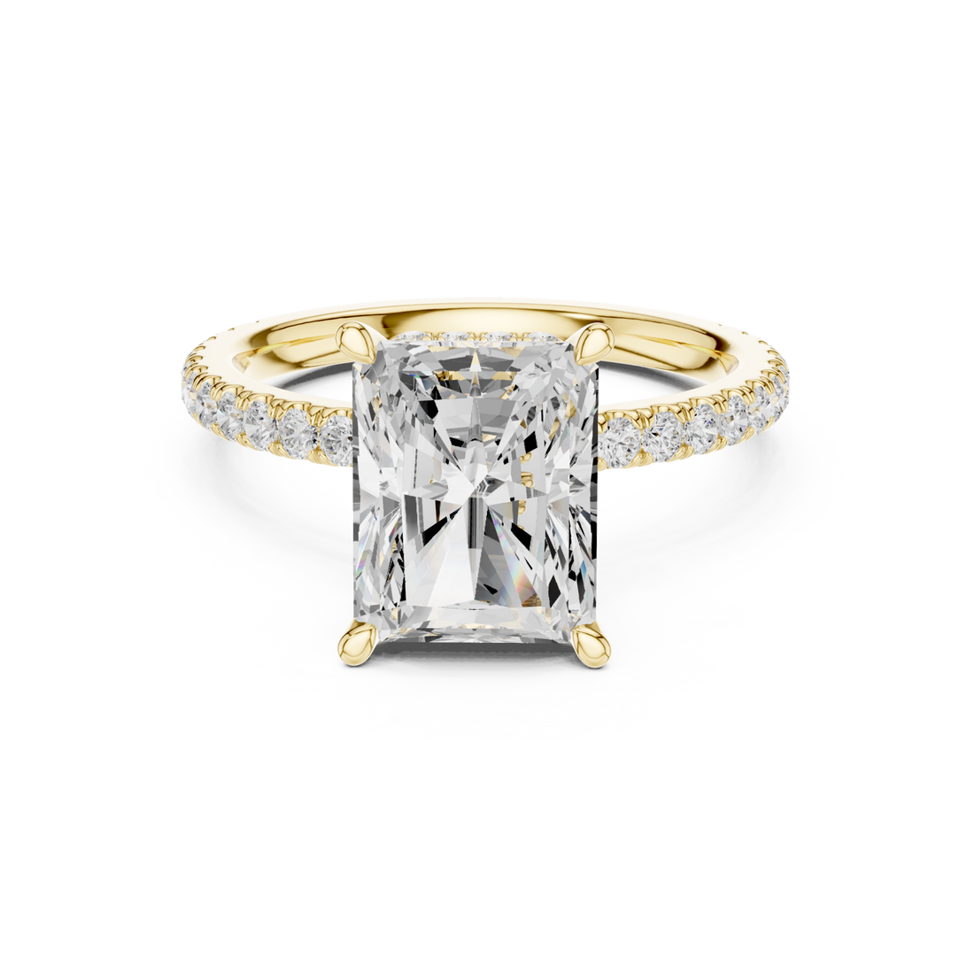 Gold The Celestial Promise Embrace Ring Right View