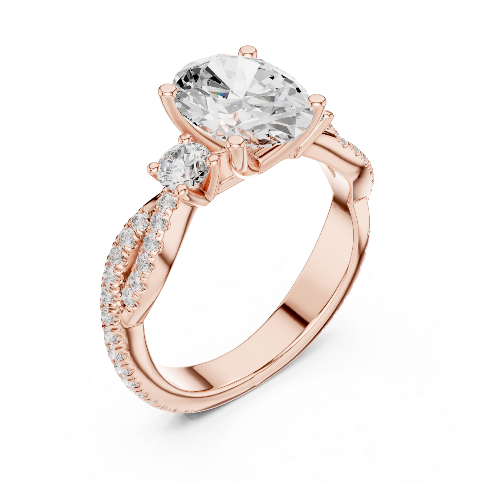  Rose Gold Infinite Whisper Signature Artistry Ring Right View
