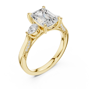 Gold Ethereal Empress Regal Ring Right View