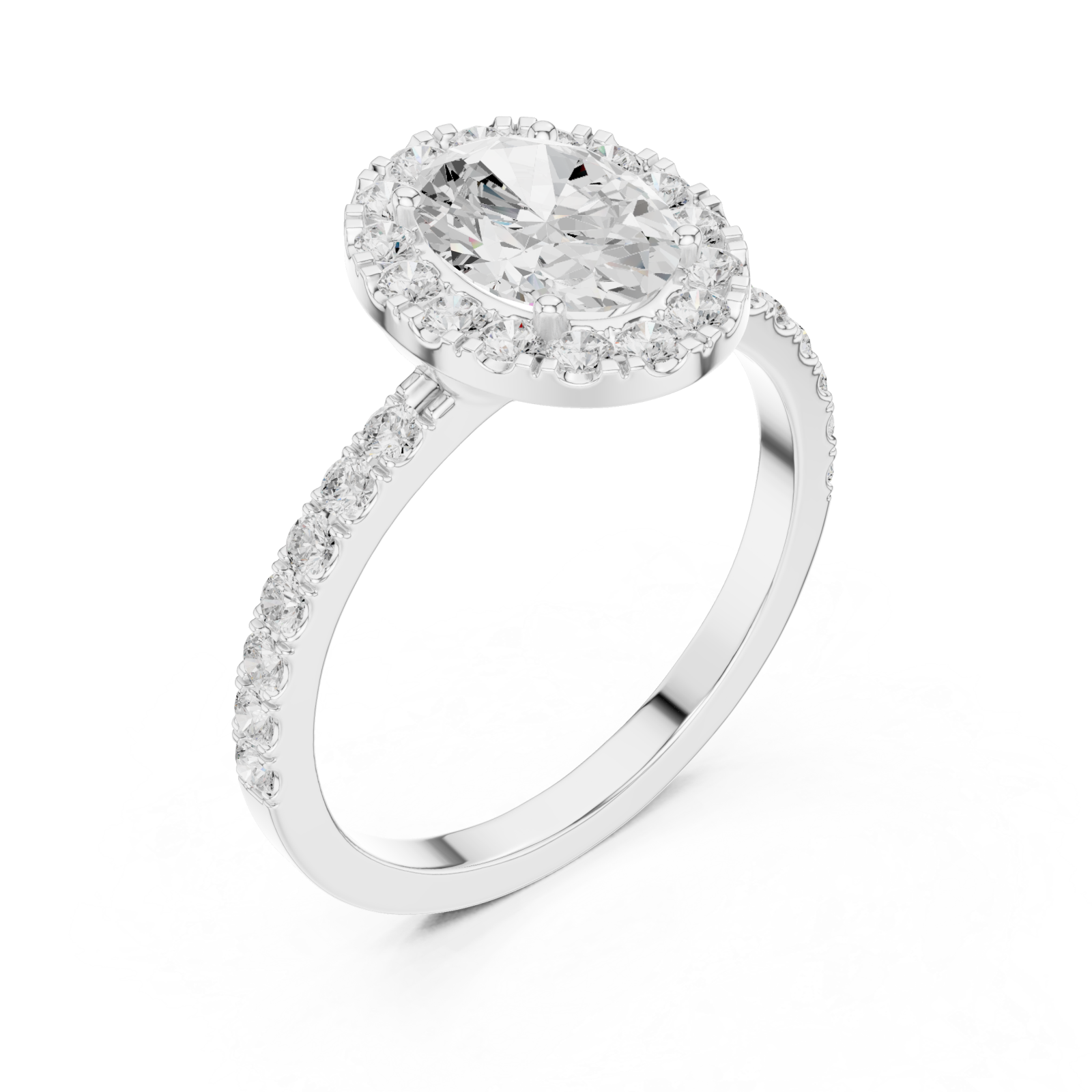  White Gold Starlit Reverie Band Right View