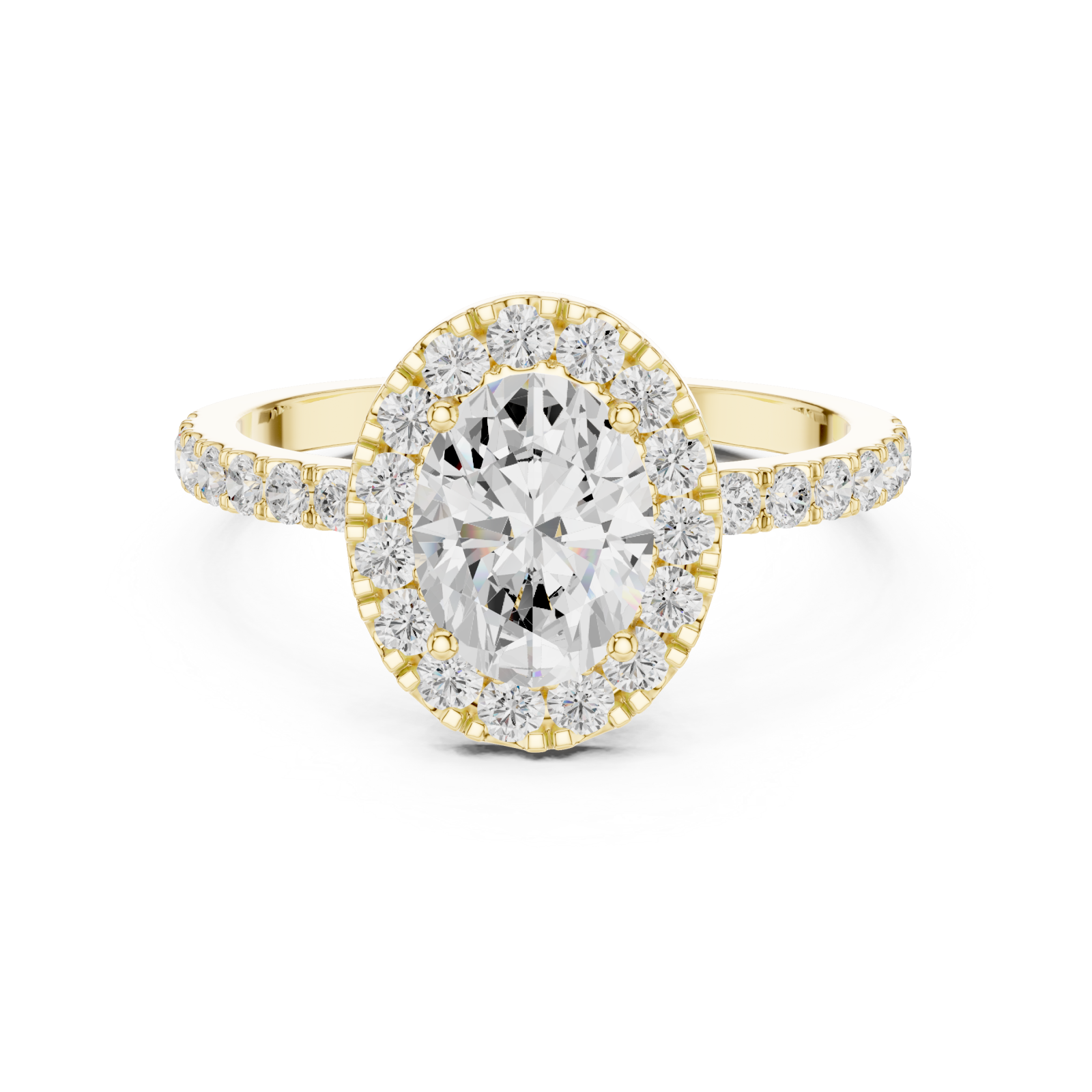  Gold Starlit Reverie Band Front View