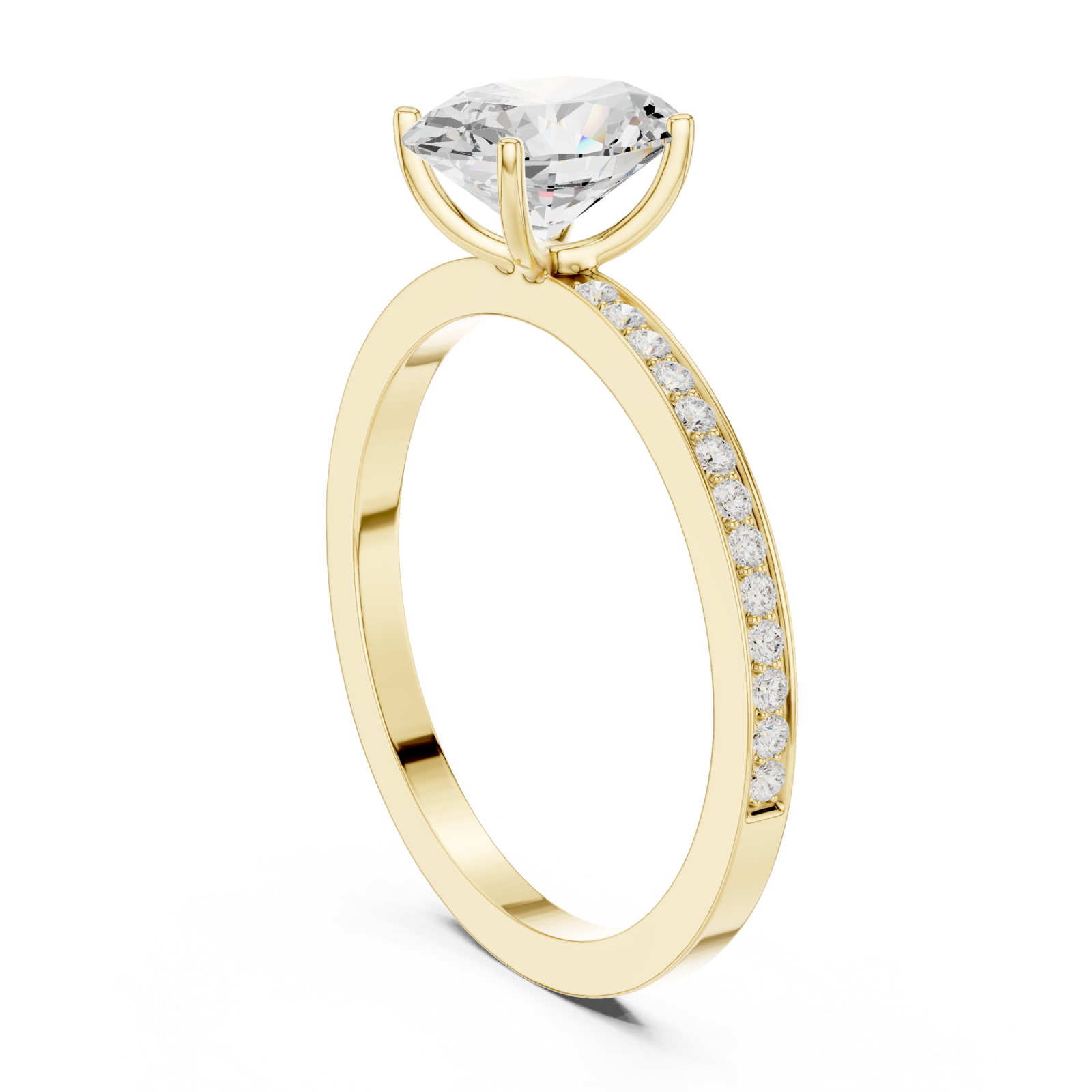 Gold Radiance Pathway Refined Statement Band Left View