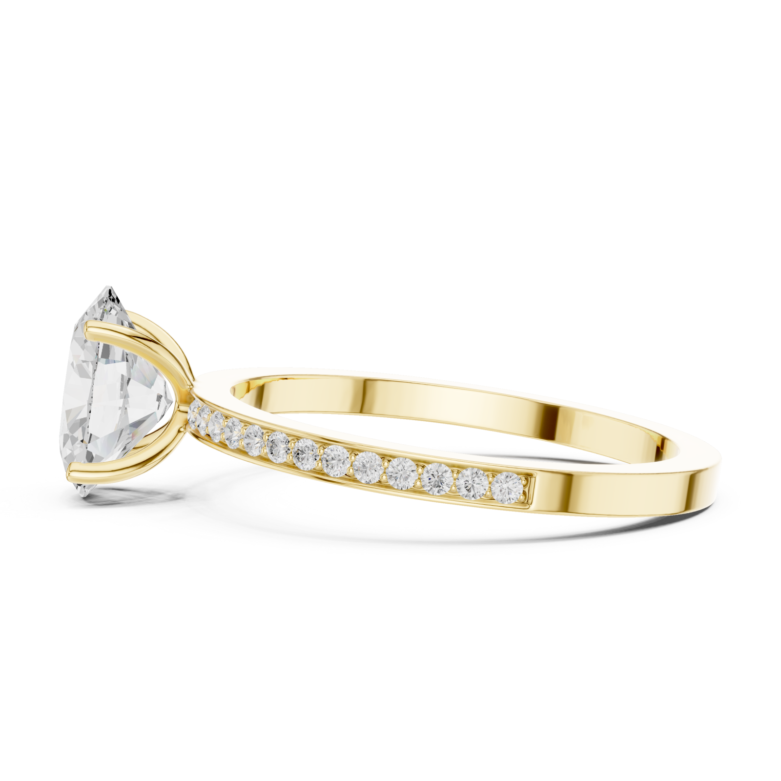  Gold Radiance Pathway Refined Statement Band Side View