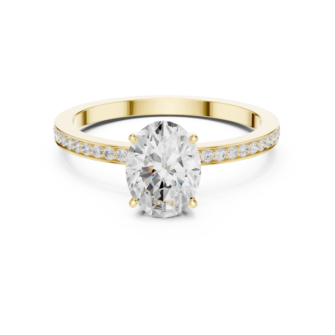 Gold Radiance Pathway Refined Statement Band Right View