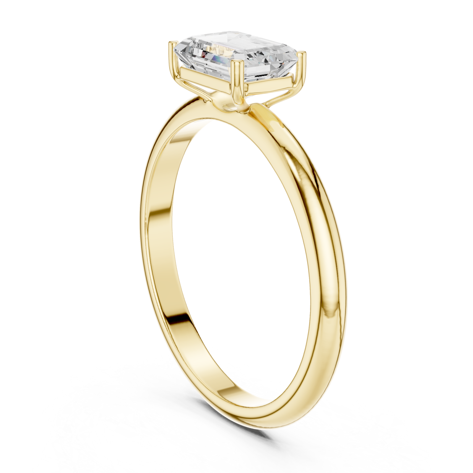  Gold Majestic Lucent Perimeter Ring Left View