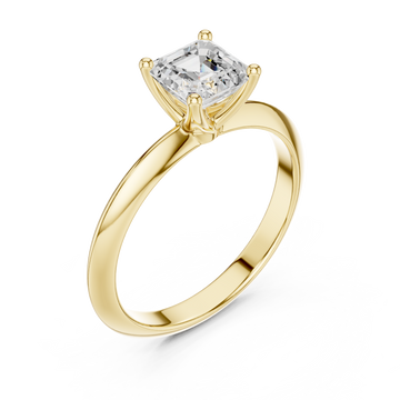 Gold Everlight Radiance Solitaire Ring Right View