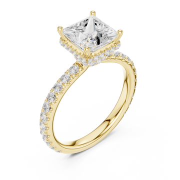 Gold Radiant Majesty Statement Ring Right View