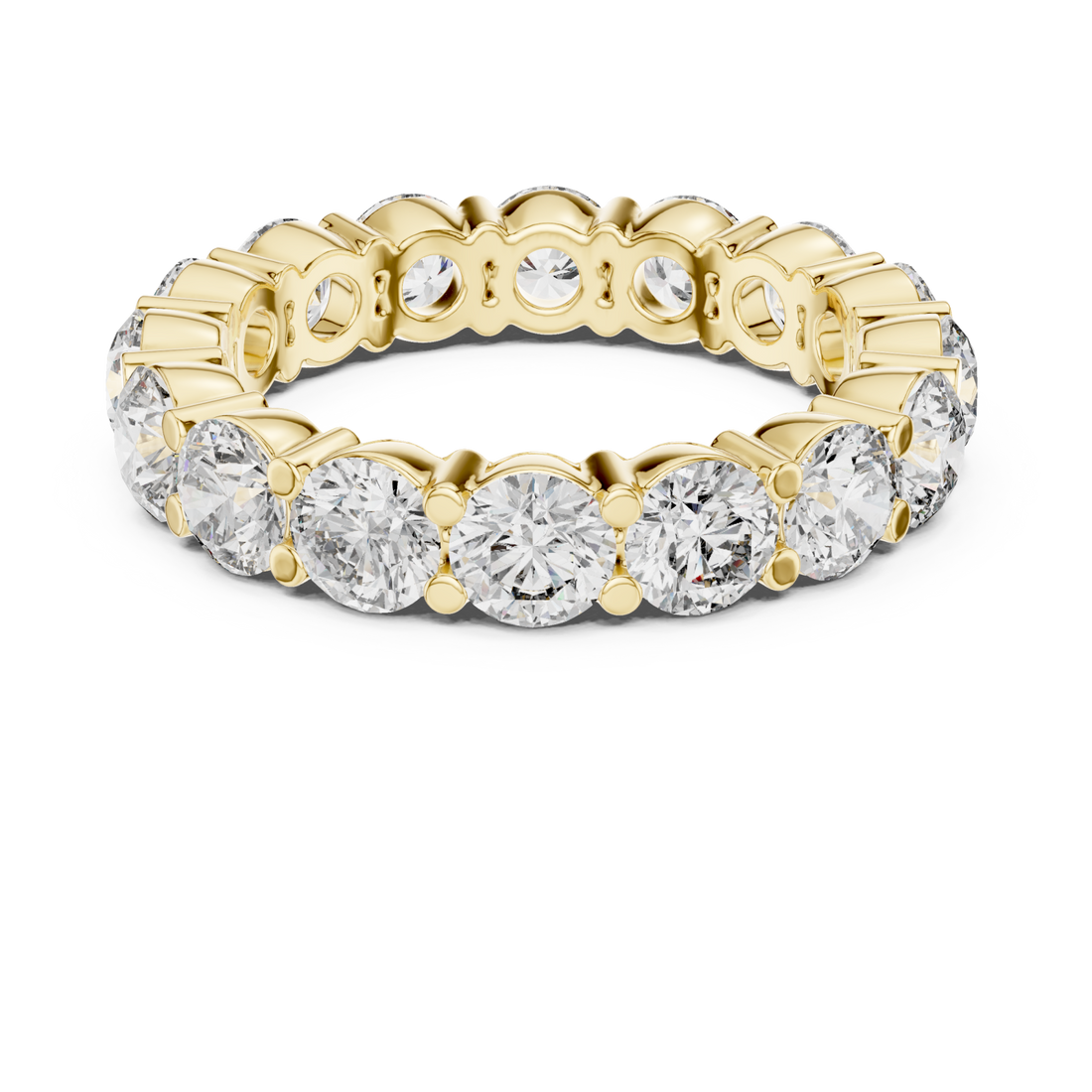 Gold Pure Grace Classic Eternity Ring Right View