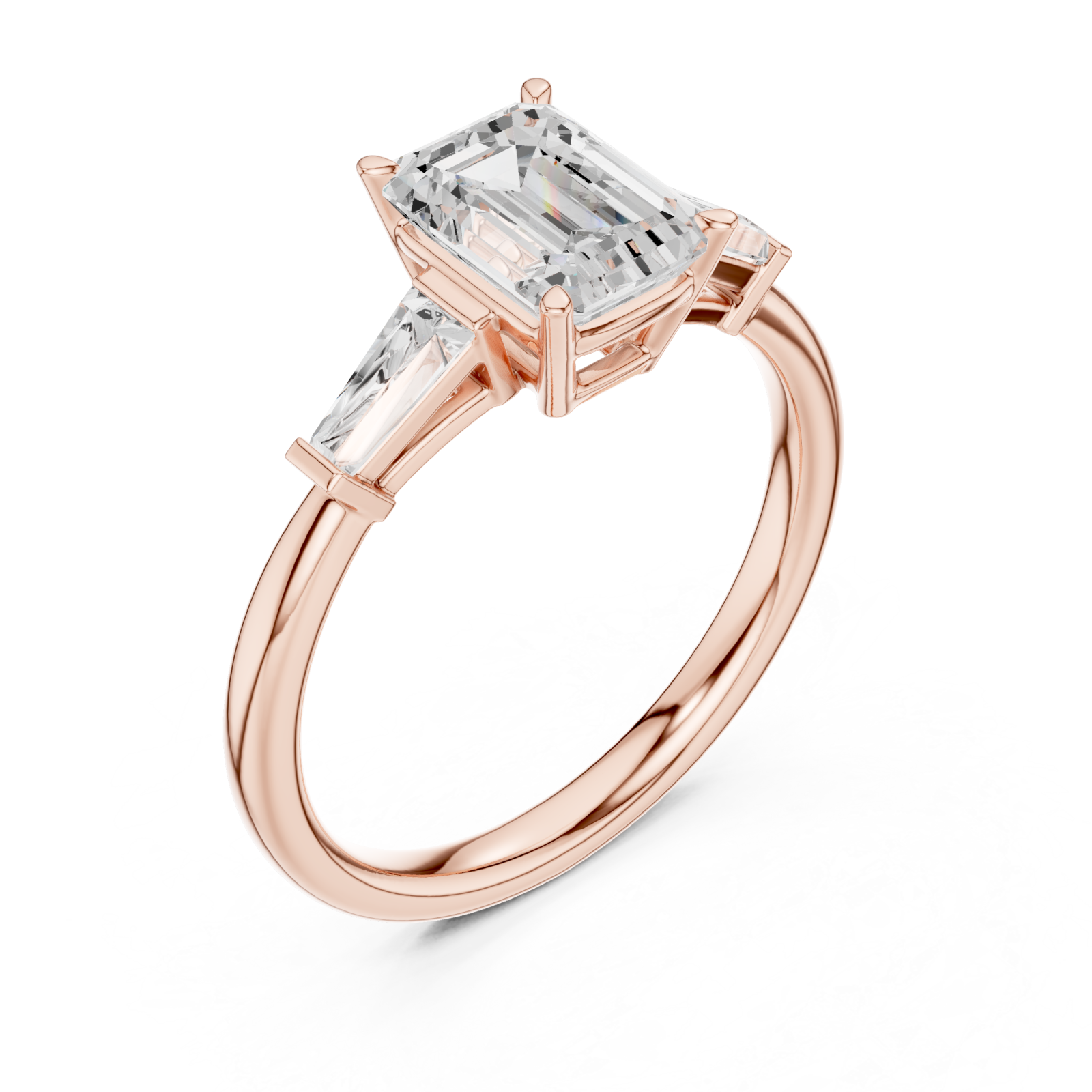  Rose Gold Opulent Serenity Ring Right View