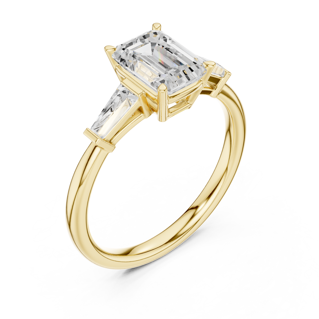 Gold Opulent Serenity Ring Right View