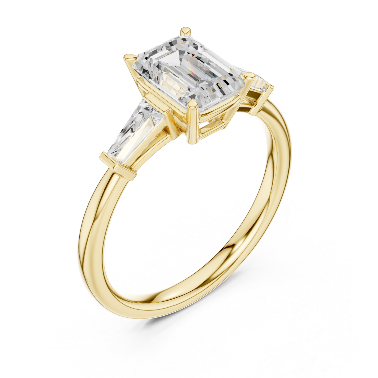 Gold Opulent Serenity Ring Right View
