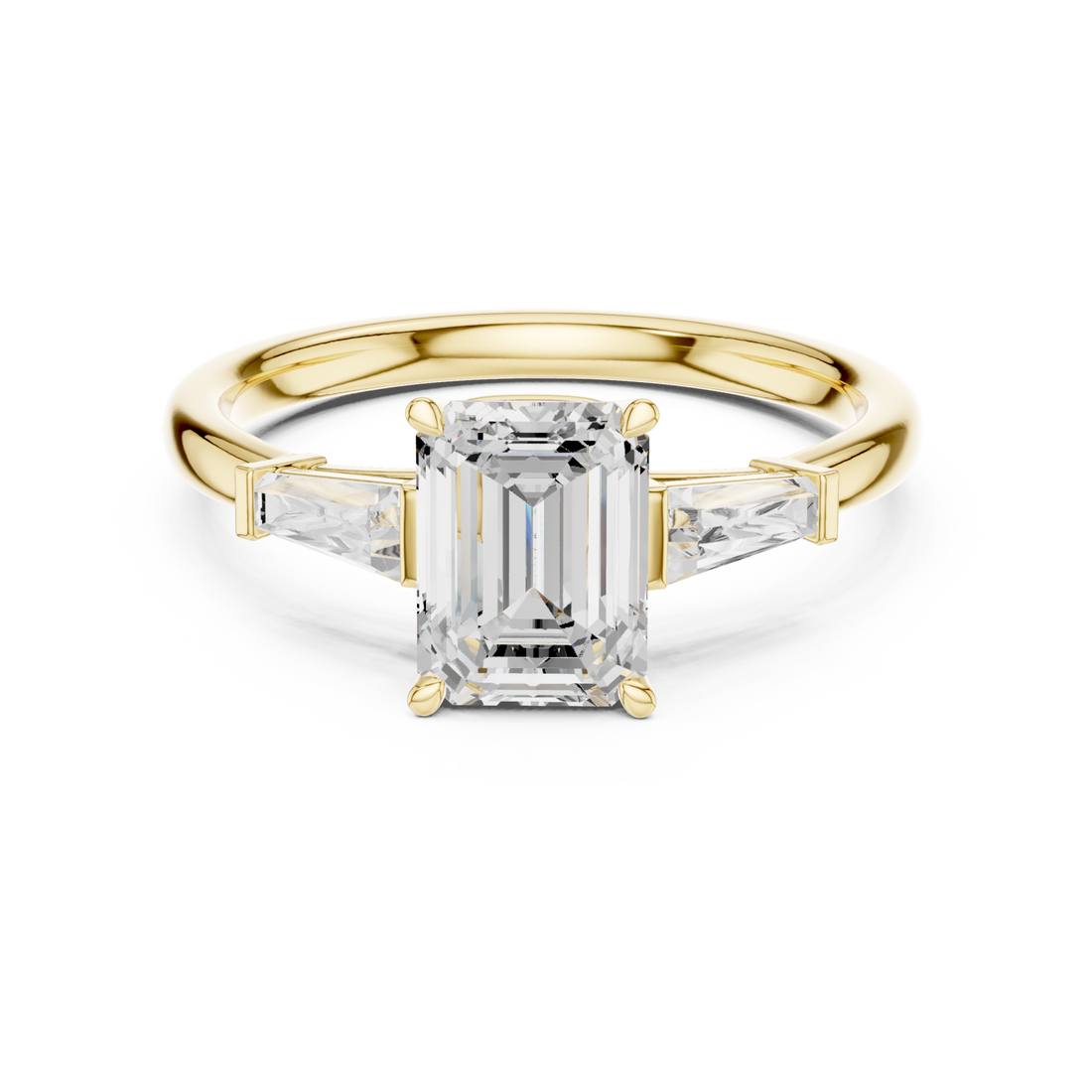 Gold Opulent Serenity Ring Right View