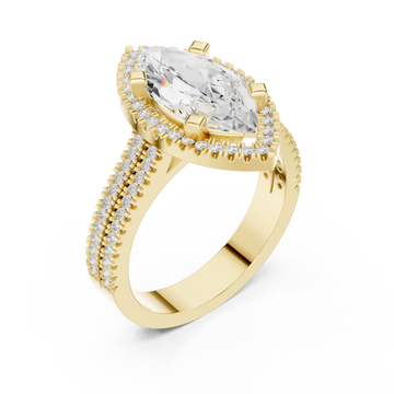 Gold Mirage Enchant Premier Ring Right View