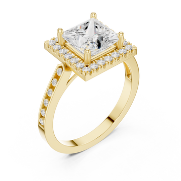 Gold Regal Aura Signature Ring Right View