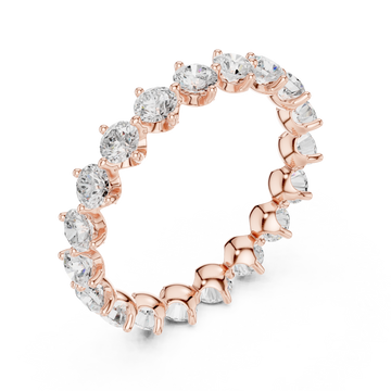  Rose Gold Luminescent Harmony Signature Ring Right View